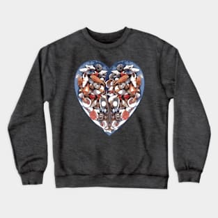 Shell Heart Crewneck Sweatshirt